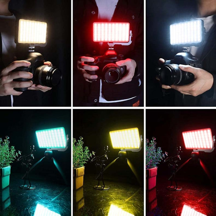 Pixel G3 Flat Panel RGB Fill Light Handheld Photography Camera Dimmable Desktop Mini Pocket Lamp(A Set) -  by Pixel | Online Shopping UK | buy2fix