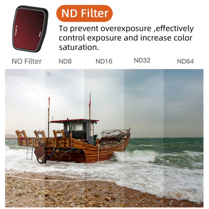 For DJI Air 3 RCSTQ Multi-Layer Coating Waterproof  Filter, Spec: ND32 - Lens Filter by RCSTQ | Online Shopping UK | buy2fix