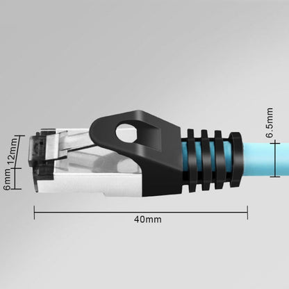 2m CAT5 Double Shielded Gigabit Industrial Ethernet Cable High Speed Broadband Cable - Lan Cable and Tools by buy2fix | Online Shopping UK | buy2fix