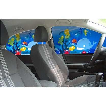 Car Cartoon Magnetic Sunshade Sunscreen Telescopic Collapsible Sunshield, Size:Driving(Fawn) - Window Foils & Solar Protection by buy2fix | Online Shopping UK | buy2fix