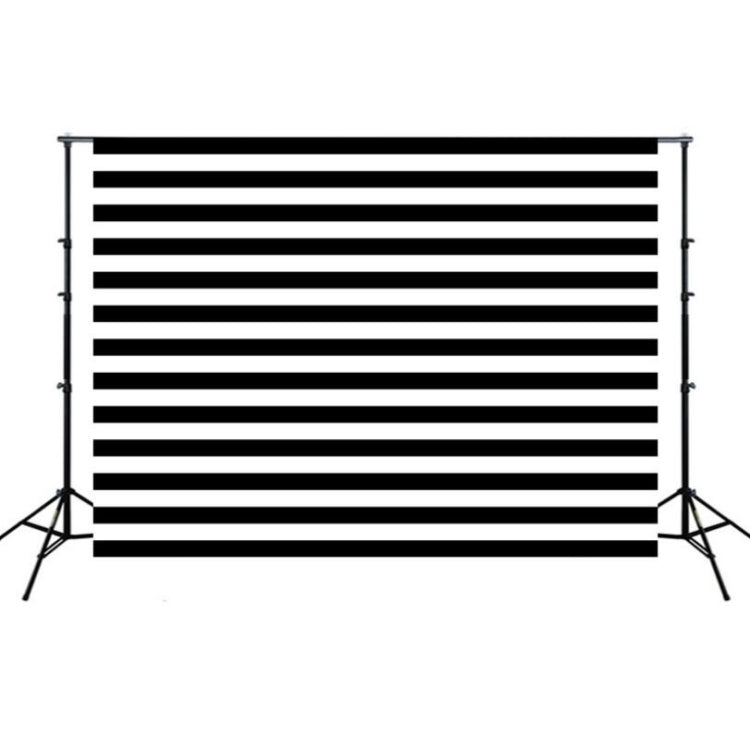 2.1m x 1.5m Black Striped Children Birthday Party Cartoon Photography Background Cloth - Camera Accessories by buy2fix | Online Shopping UK | buy2fix