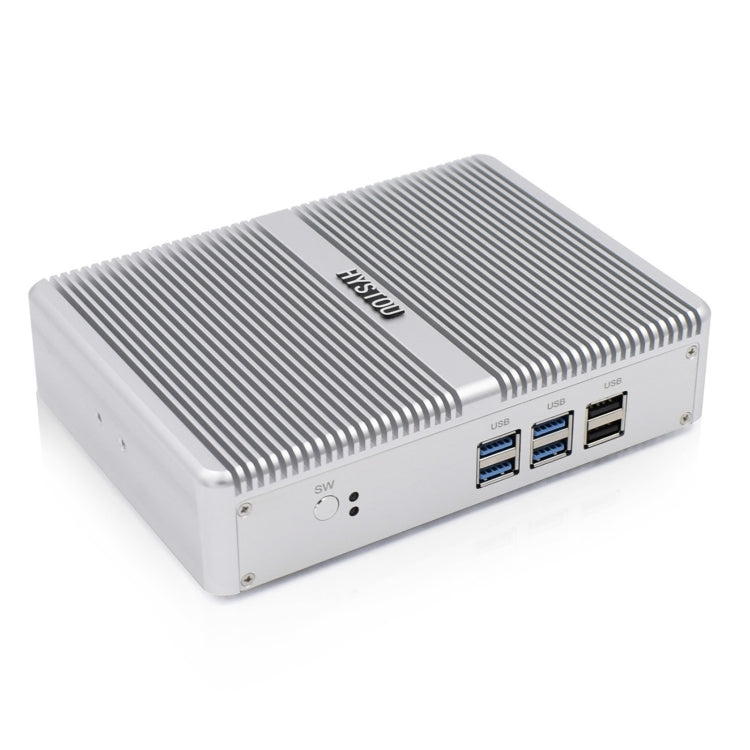 HYSTOU H2 Windows / Linux System Mini PC, Intel Core I3-7167U Dual Core Four Threads up to 2.80GHz, Support mSATA 3.0, 8GB RAM DDR4 + 256GB SSD (White) - Windows Mini PCs by HYSTOU | Online Shopping UK | buy2fix