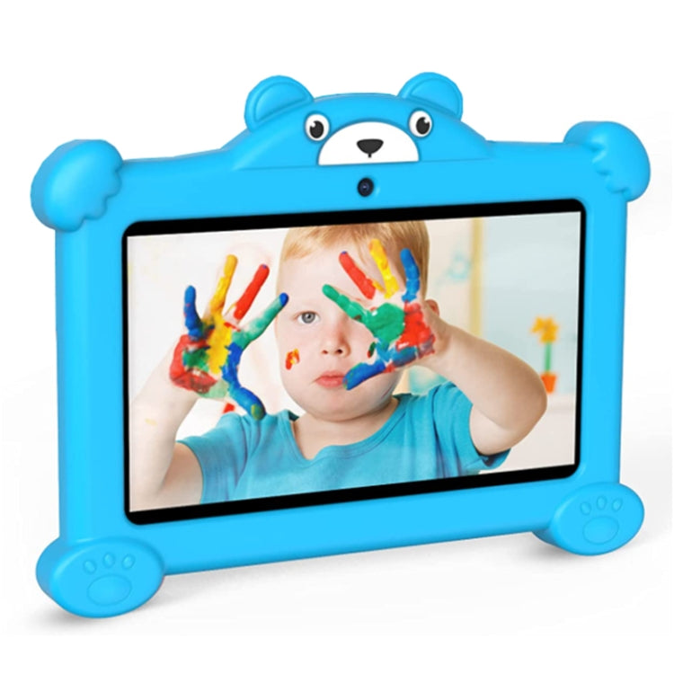 Pritom K7 Pro Panda Kids Tablet PC, 7.0 inch, 2GB+32GB, Android 11 Allwinner A100 Quad Core CPU, Support 2.4G WiFi & WiFi 6, Global Version with Google Play, US Plug (Blue) -  by PRITOM | Online Shopping UK | buy2fix