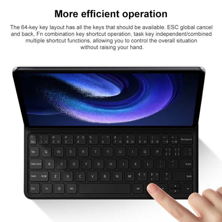 Original For Xiaomi Pad 6 / 6 Pro Keyboard Protective Leather Case (White) - Others Keyboard by Xiaomi | Online Shopping UK | buy2fix