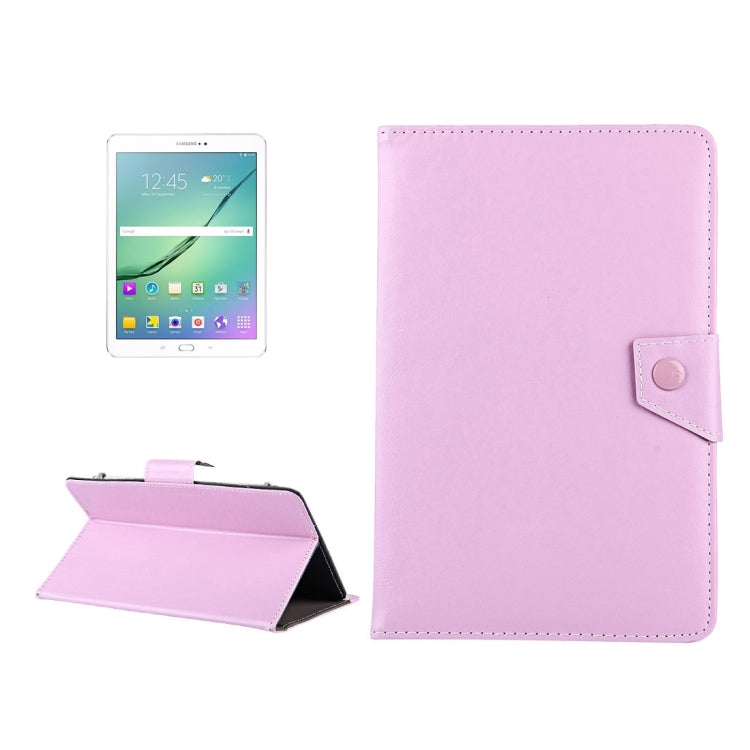 10 inch Tablets Leather Case Crazy Horse Texture Protective Case Shell with Holder for Asus ZenPad 10 Z300C, Huawei MediaPad M2 10.0-A01W, Cube IWORK10(Pink) - 10 - 11 inch by buy2fix | Online Shopping UK | buy2fix