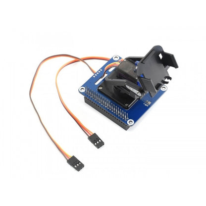 Waveshare 2-DOF Pan-Tilt HAT for Raspberry Pi, Light Intensity Sensing, I2C Interface - Modules Expansions Accessories by Waveshare | Online Shopping UK | buy2fix