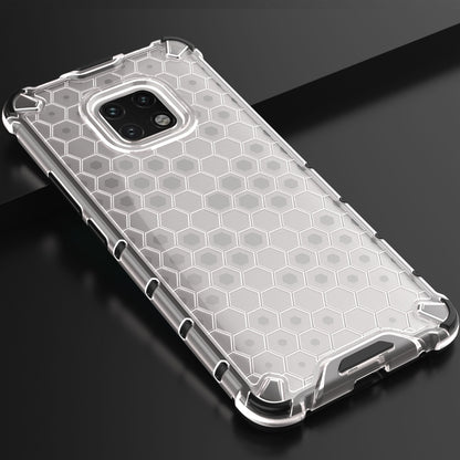 Shockproof Honeycomb PC + TPU Case for Huawei Mate 20 Pro (Transparent) - Mobile Accessories by buy2fix | Online Shopping UK | buy2fix
